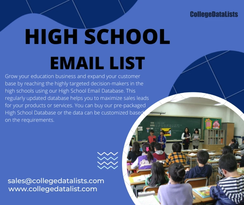 High School Email List