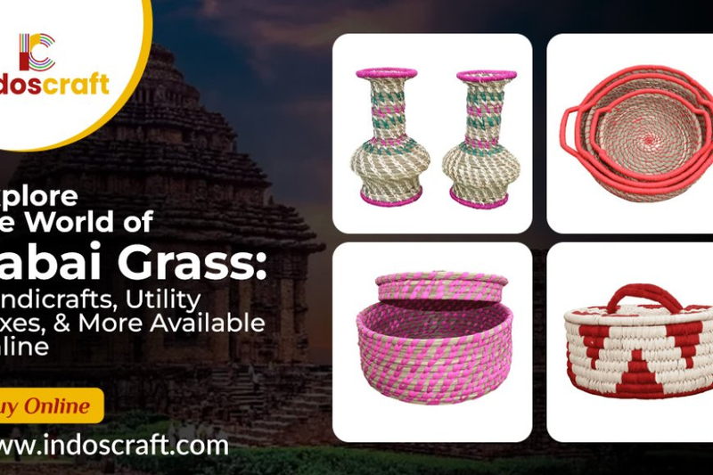 Explore the World of Sabai Grass: Handicrafts, Utility Boxes, and More Available Online