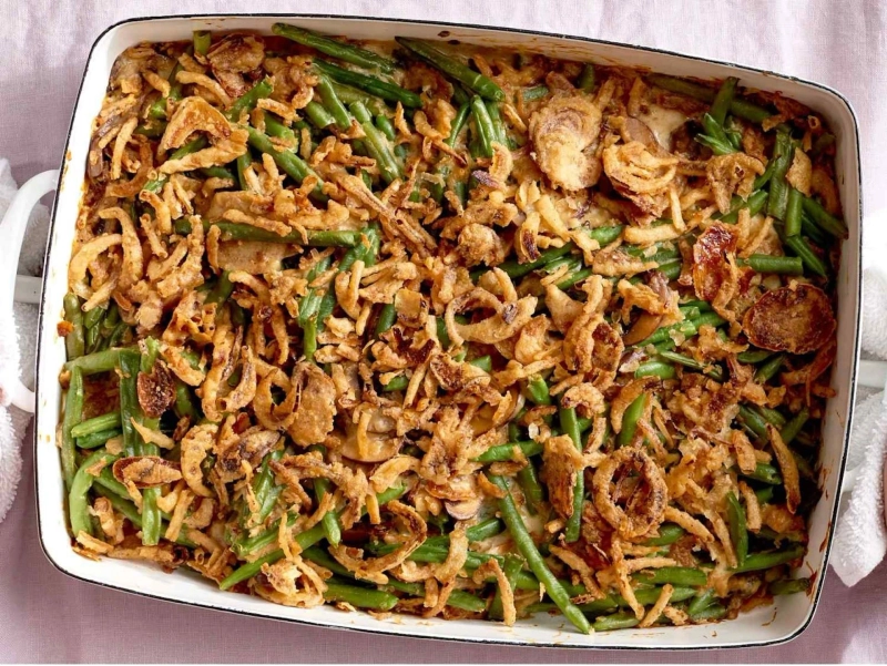 Green Bean Casserole with Frozen Green Beans Recipe