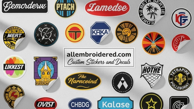 11 Creative Uses of Custom Stickers and Decals for Branding