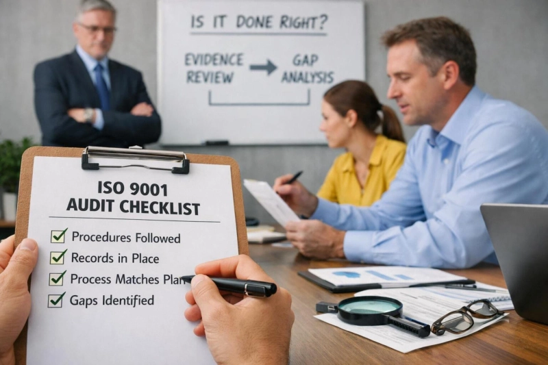 How ISO 9001 Audit Checklist Is Helpful to an Organization?