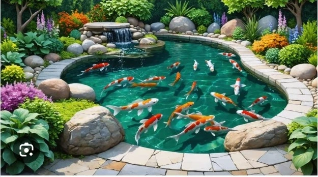 Pond Viewing Window: Transforming Outdoor Water Features into Living Art