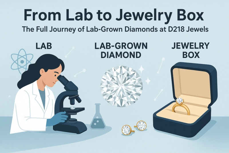 From Lab to Jewelry Box: The Full Journey of Lab-Grown Diamonds at D218 Jewels