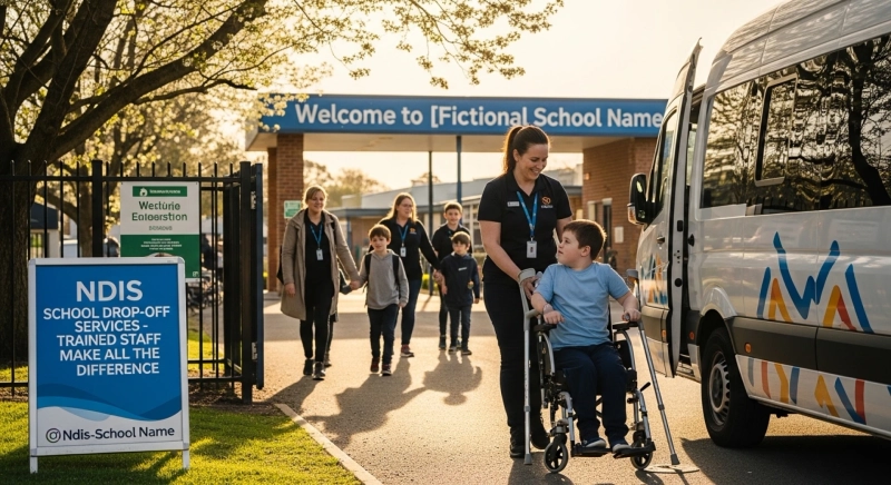 NDIS School Drop Off Services Why Trained Staff Make All the Difference
