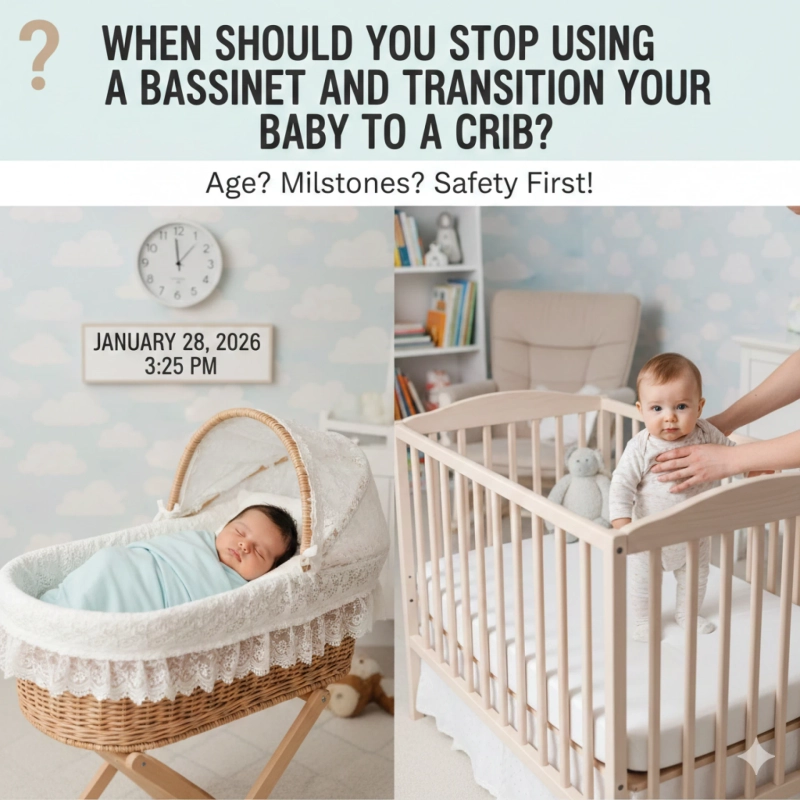 When Should You Stop Using a Bassinet and Transition Your Baby to a Crib?