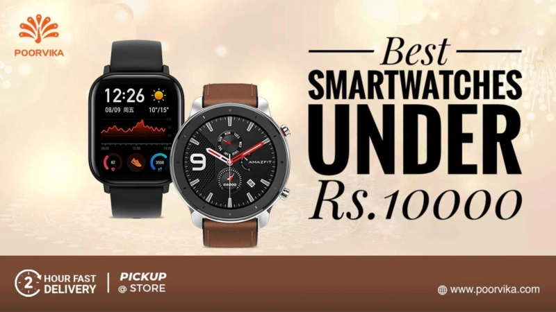 Best smartwatches under Rs.10000