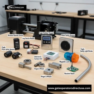 Accessories Gate Components Every Automatic Gate System Needs