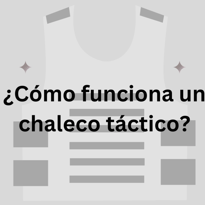 ¿Cómo funciona un chaleco táctico?