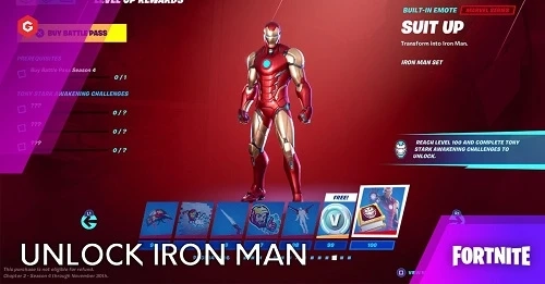 Fortnite Season 4: How to Unlock Iron Man Skin