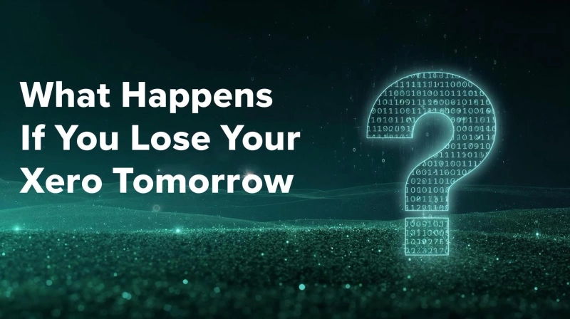 What Happens If You Lose Your Xero Data Tomorrow?