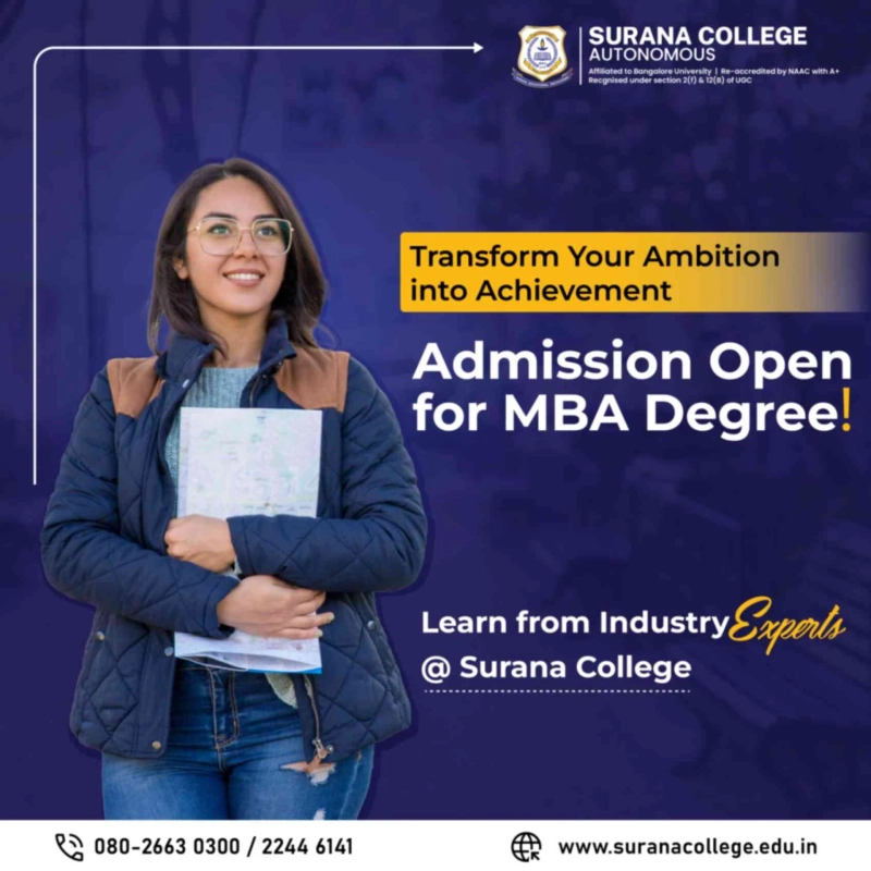 Surana College's Legacy as One of the Best MBA Colleges in Bangalore