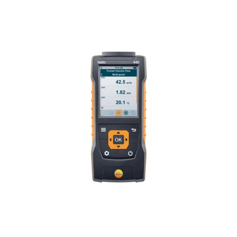 Testo 440 Air Velocity and IAQ Meter for Accurate Turbulence and Indoor Air Quality Measurement