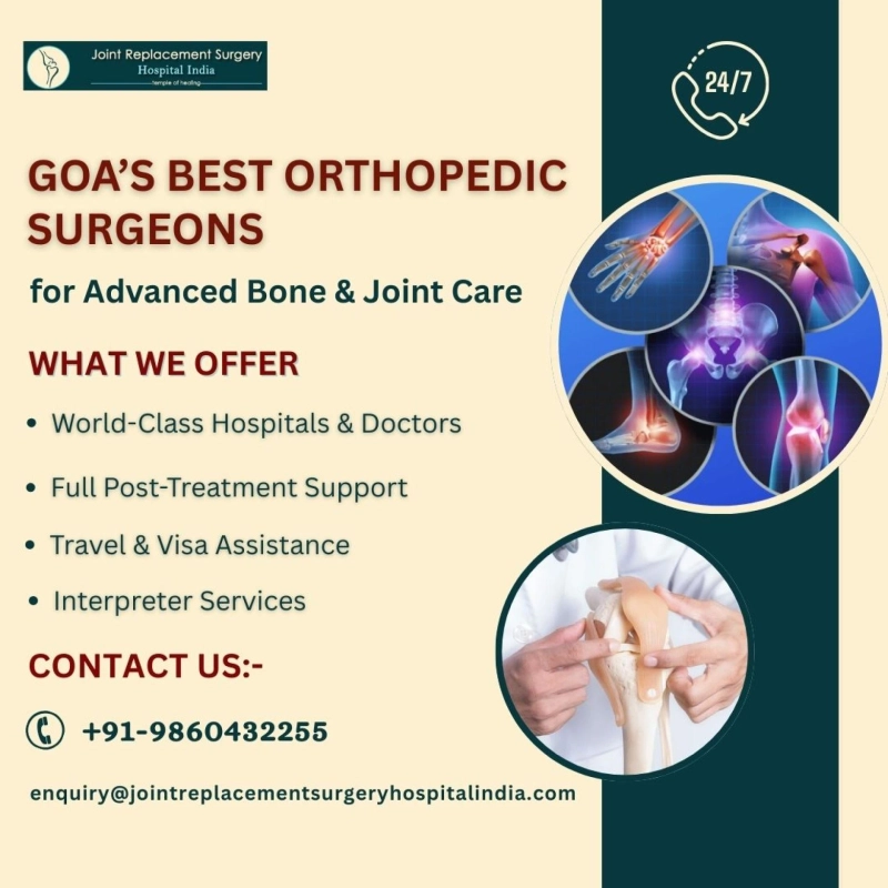 Goa’s Best Orthopedic Surgeons for Advanced Bone & Joint Care