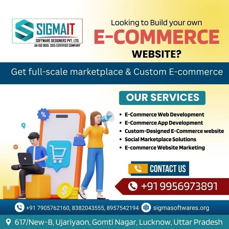 Best ecommerce Website Development Company in Lucknow - SigmaIT Software Designers Pvt. Ltd.