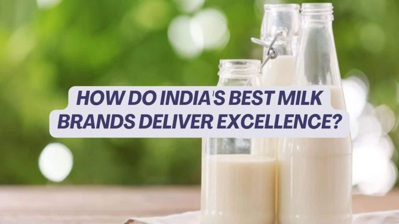 HOW DO INDIA'S BEST MILK BRANDS DELIVER EXCELLENCE?