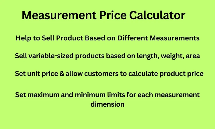 Shopify Pricing Calculator App