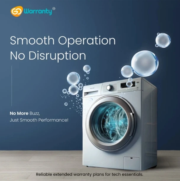 GoWarranty's Damage Protection Plan for Washing Machine