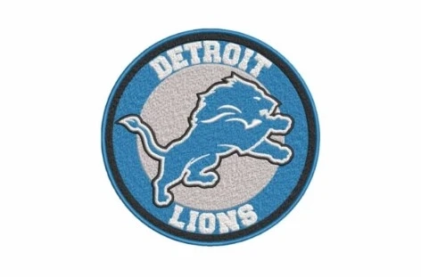Bring Sports to Life with the Detroit Lions Embroidery Design