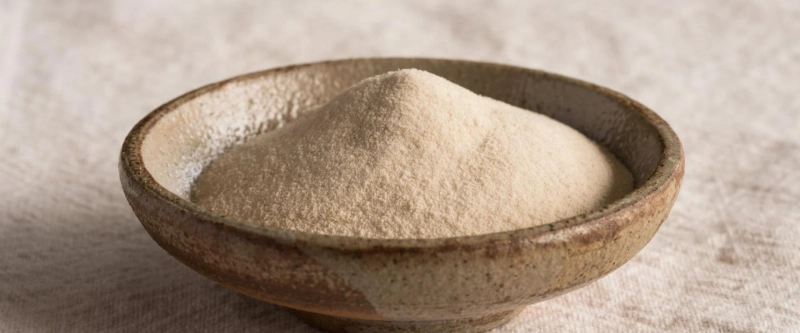 Animal collagen is the main source of gelatin. It's commonly used for capsules, cosmetics, ointments, and food.