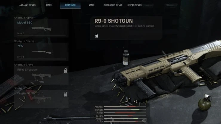 Call of Duty: Modern Warfare: Best R9-0 Shotgun Loadouts