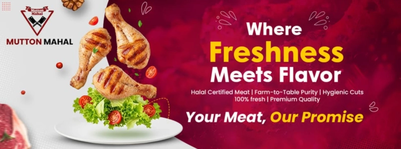Premium Boneless Raw Chicken from Mutton Mahal