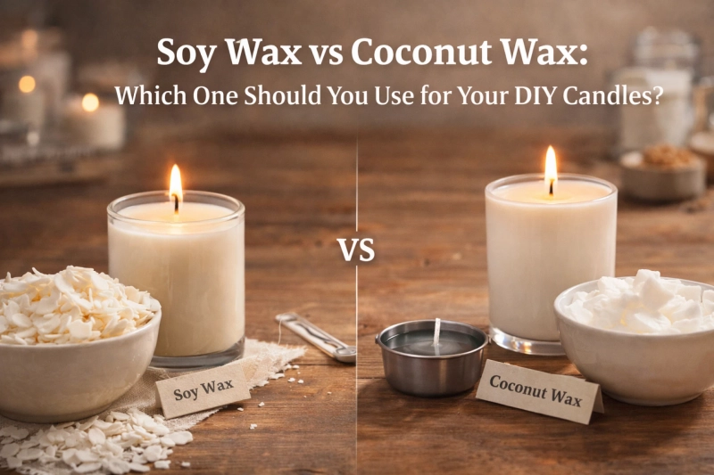 Soy Wax vs Coconut Wax: Which One Should You Use for Your DIY Candles?