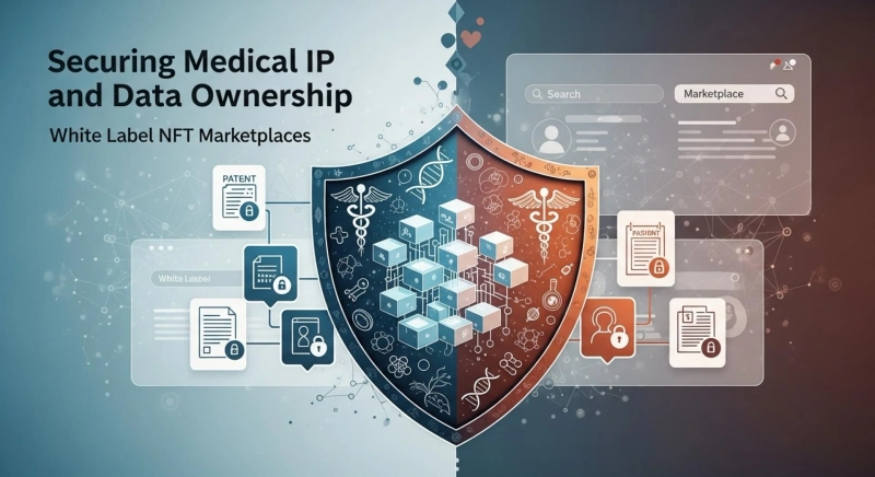 Securing Medical IP and Data Ownership with White Label NFT Marketplaces