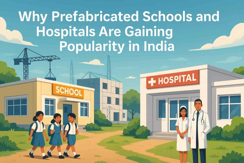 Why Prefabricated Schools and Hospitals Are Gaining Popularity in India