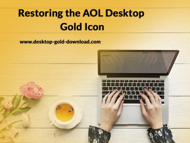 How to Restore a Missing AOL Desktop Gold Icon From Desktop?