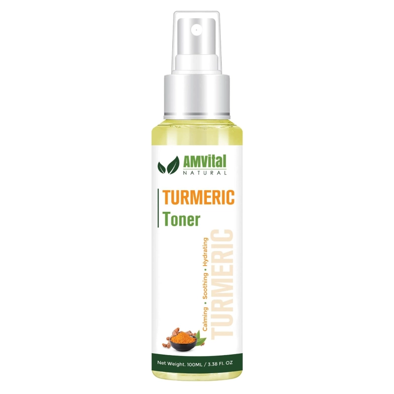 Mastering Radiant Skin: How AMVital's Turmeric Toner Tackles Dark Spots, Acne, and Hydration