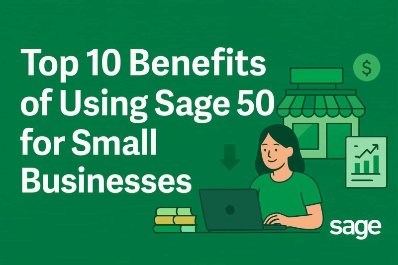 Top 10 Benefits of Using Sage 50 for Small Businesses