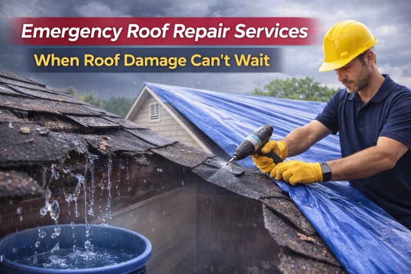 Emergency Roof Repair Services: Why Fast Action Protects Your Home and Wallet