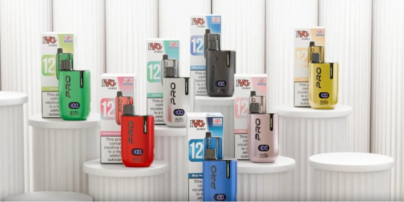 Explore the Flavours of the IVG Pro 12 Prefilled Pod Vape Kit