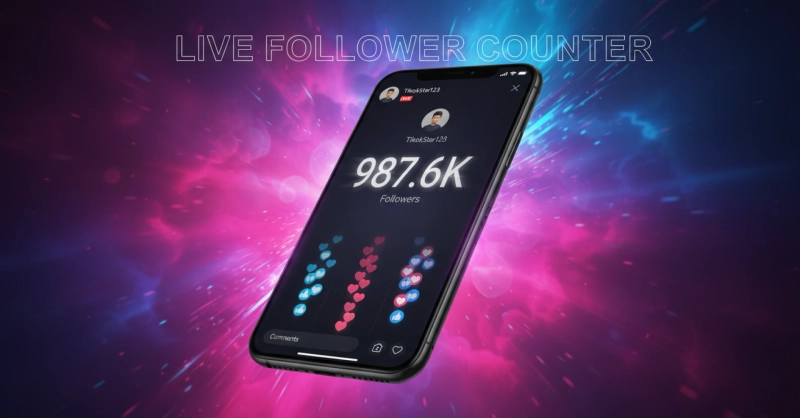 TikTok Live Follower Counter