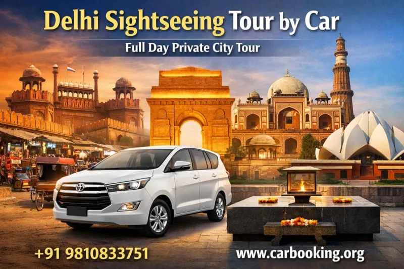 Delhi Half-Day Sightseeing Tour by Car – Old or New Delhi Option