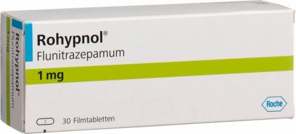 Buy Rohypnol (Flunitrazepam) 60 Pills