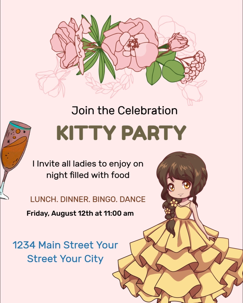 Perfectly Invited: Creative Kitty Party Invitation Ideas for Your Celebration