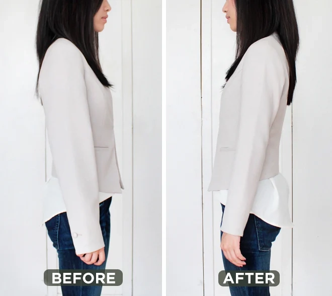 Trust Jackets Length Shortening In Dip  Perfect Fit Now