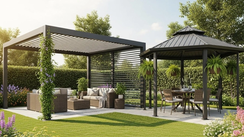 9 Expert Aluminium Pergola And Gazebo Solutions for Outdoor Living