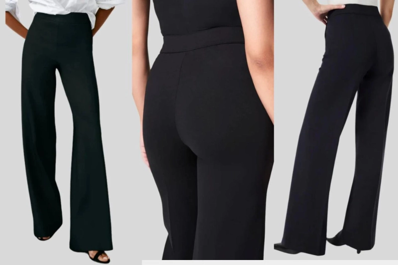 The Secret to Effortless Style? It's All About Ponte Wide Leg Pants