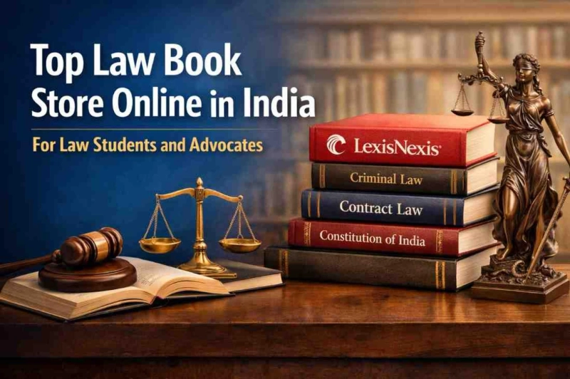Top Law Book Store Online in India for Law Students and Advocates