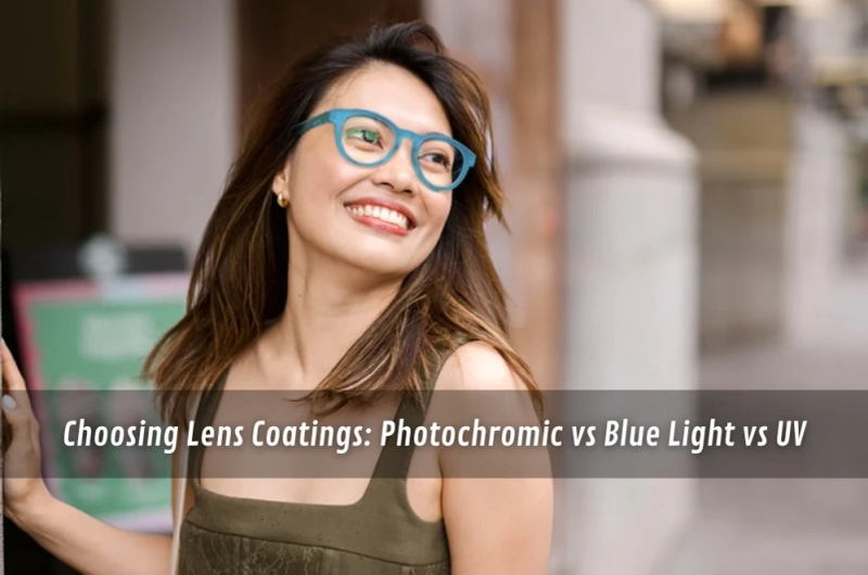 Choosing Lens Coatings: Photochromic vs Blue Light vs UV