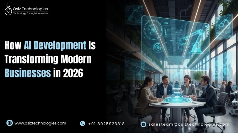 How AI Development Is Transforming Modern Businesses in 2026