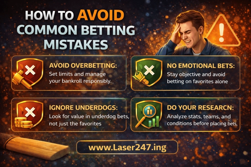 How New Users Can Avoid Common Betting Mistakes on Laser247
