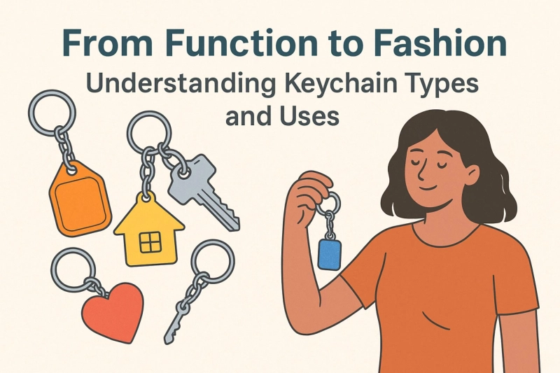 From Function to Fashion: Understanding Keychain Types and Uses