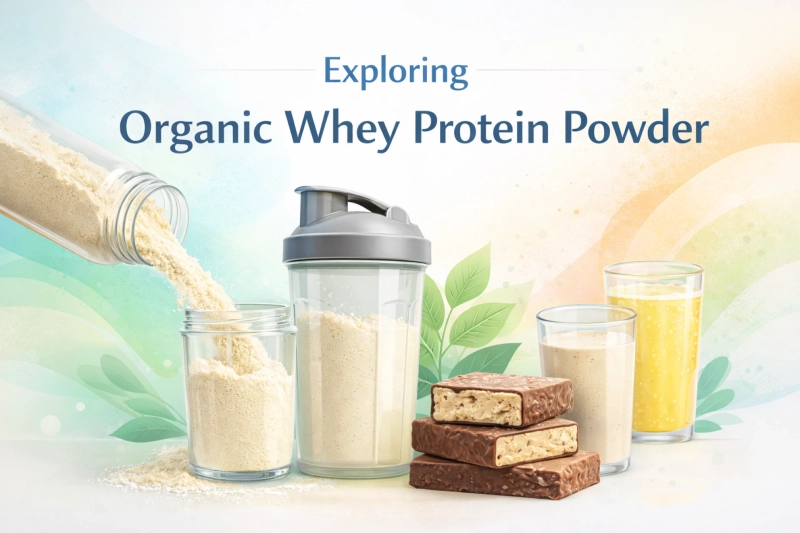 The Strategic Role of Organic Whey Protein in Modern Nutrition Formulations