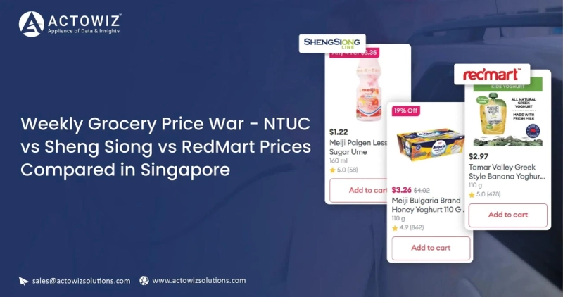 TUC vs Sheng Siong vs RedMart Prices Weekly War