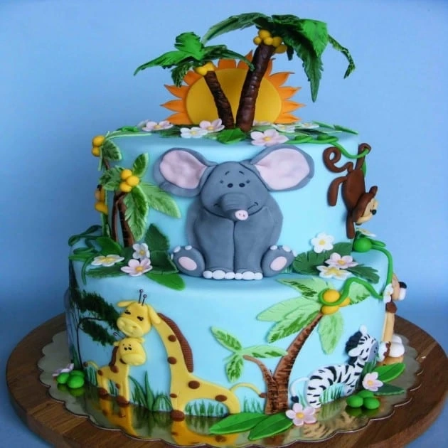 How to Make a Spectacular Safari Animal Birthday Cake
