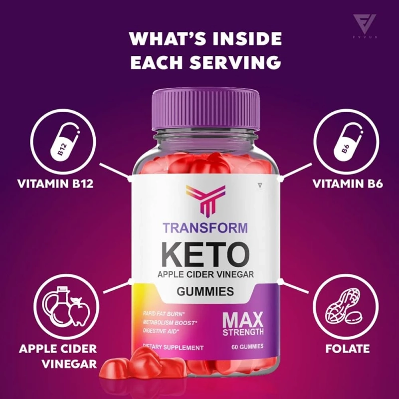 Easier Weight Loss with Transform Keto ACV Gummies