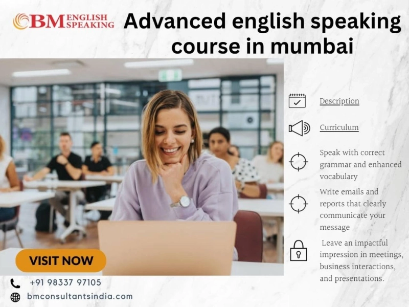 Advance Your Career and Confidence with an Advanced English Speaking Course in Mumbai